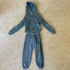 Aviator Nation matching hoodie and sweatpants